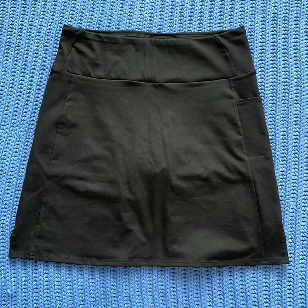 Stonewear Black Athletic Skirt
